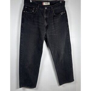 Levi’s 550 Relaxed Fit Jeans 34x29 Faded Black 90s Streetwear Grunge Denim